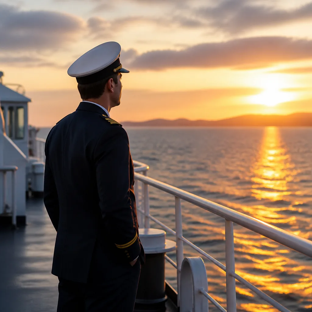 Silhouette navy de juillet 2014 revisitée sur un quai en 2026